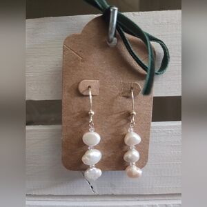 Elegant Pearl Drop Earrings